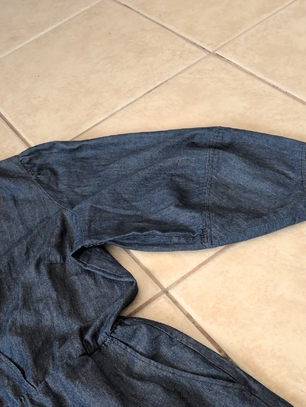 ELOQUII Denim Romper Size 22 - Picture 6 of 6